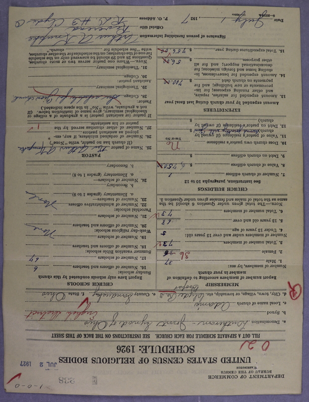 Scan of Synod of the Reformed Presbyterian Church of North America: 238