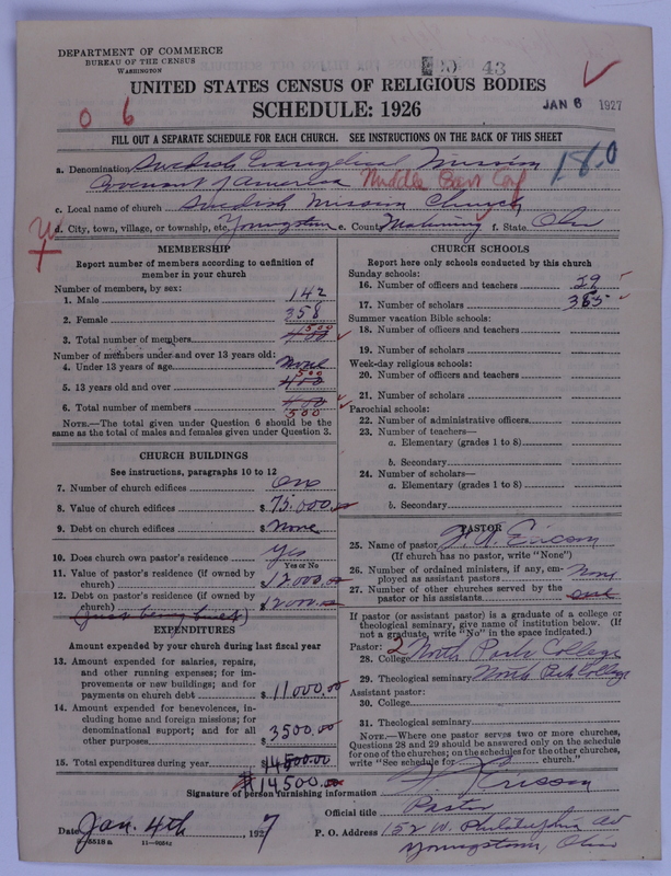 Scan of Swedish Evangelical Mission Covenant of America: 43