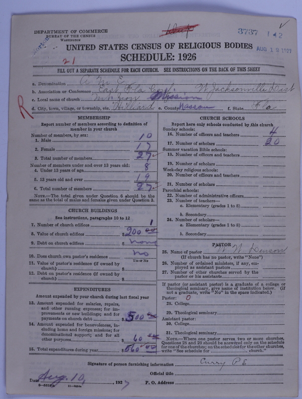 Scan of African Methodist Episcopal Church: 3737