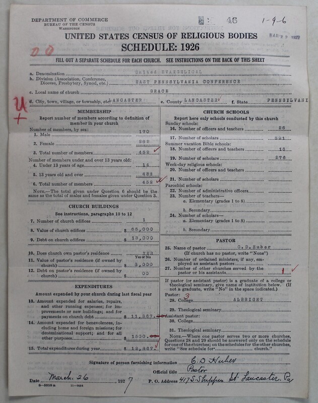 Scan of Evangelical Congregational Church: 46