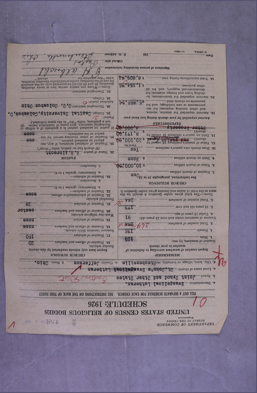 Scan of Synod of the Reformed Presbyterian Church of North America: 158