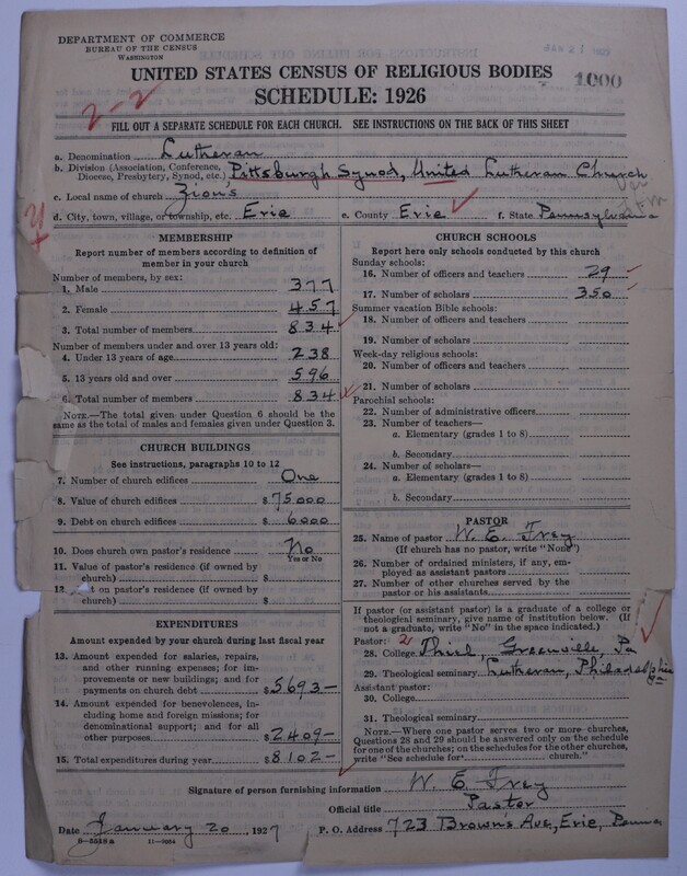 Scan of United Lutheran Church in America: 1000