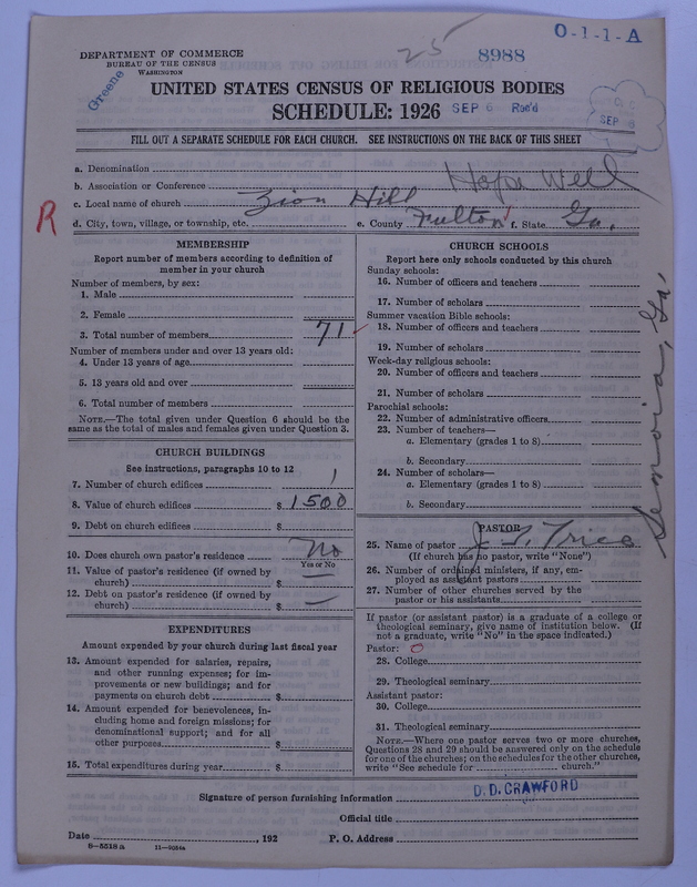 Scan of Negro Baptists: 8988