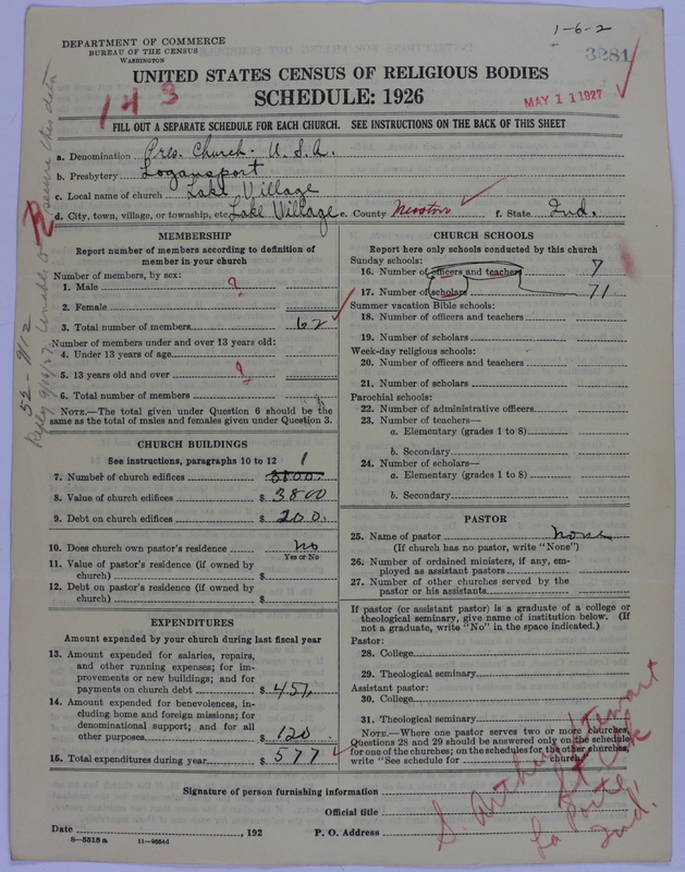 Scan of Presbyterian Church in the United States of America: 3281