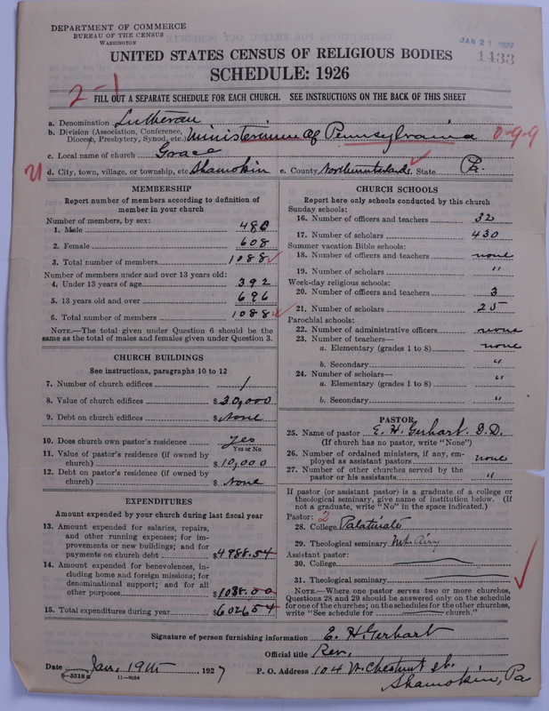 Scan of United Lutheran Church in America: 1433