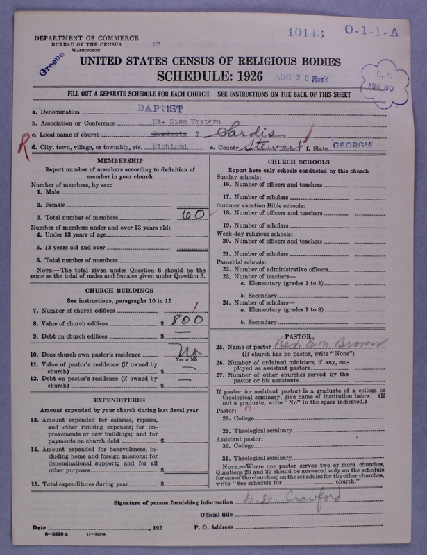Scan of Negro Baptists: 10143