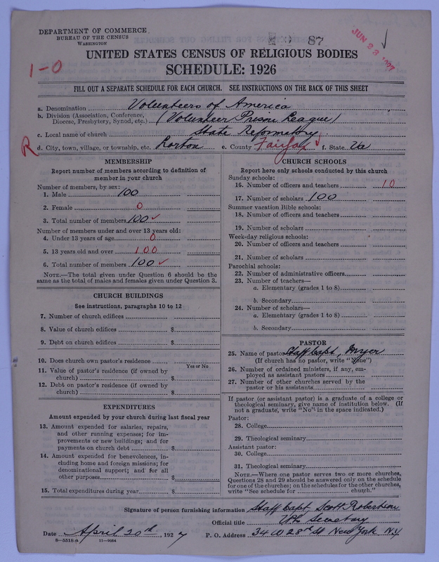 Scan of Volunteers of America: 87