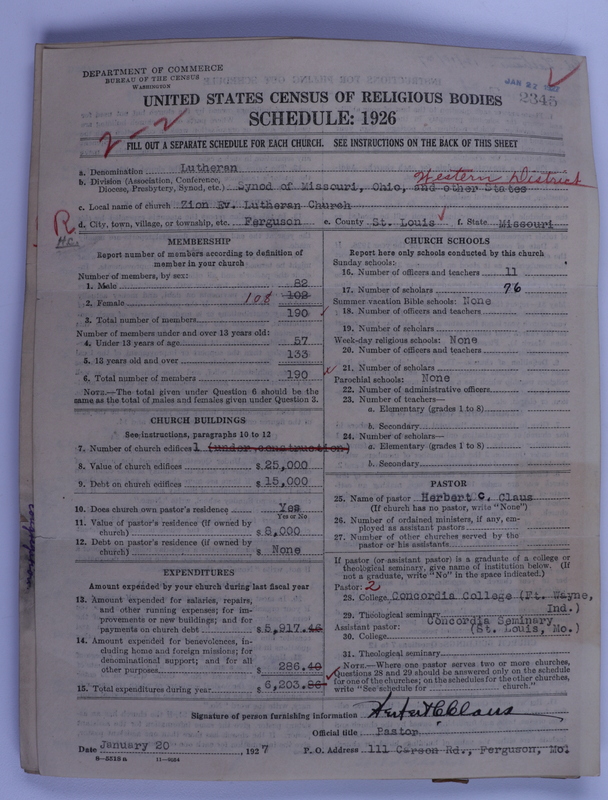 Scan of Evangelical Lutheran Synodical Conference of America: Evangelical Lutheran Synod of Missouri, Ohio, and Other States: 2345