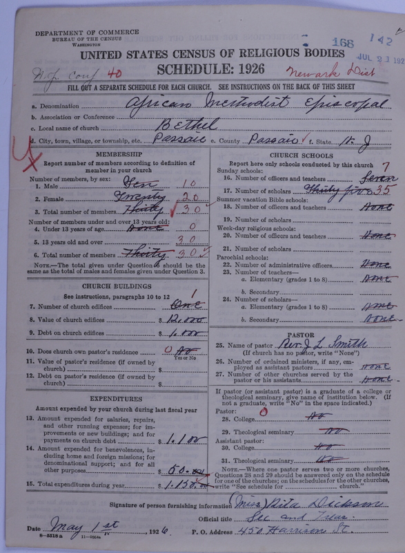Scan of African Methodist Episcopal Church: 168