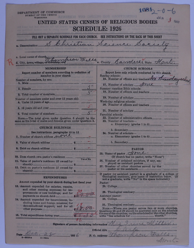 Scan of Church of Christ, Scientist: 1081