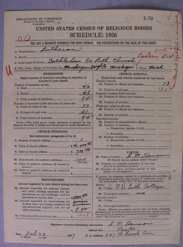 Scan of Norwegian Lutheran Church of America: 109