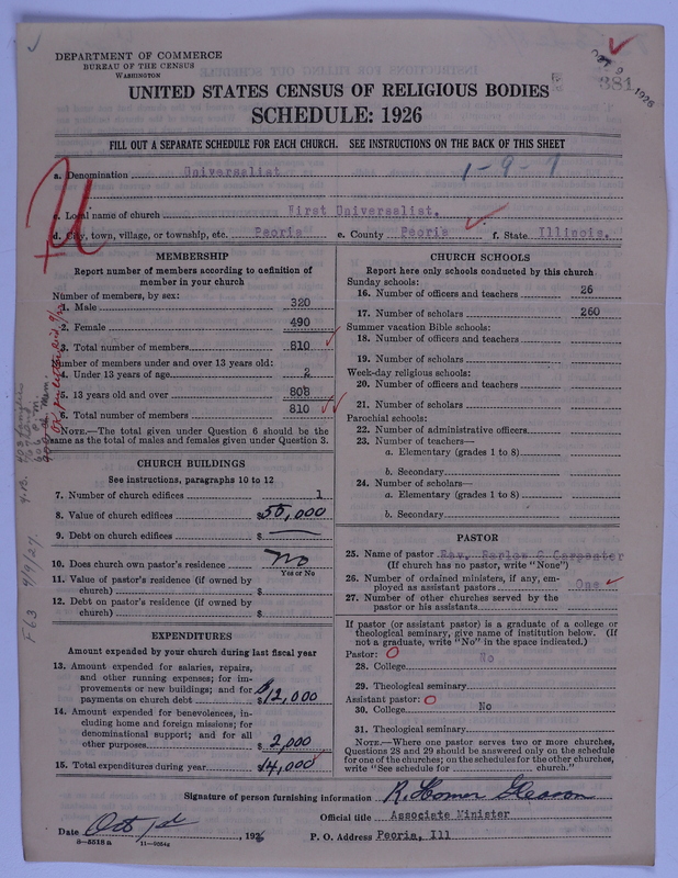 Scan of Universalist Church: 381
