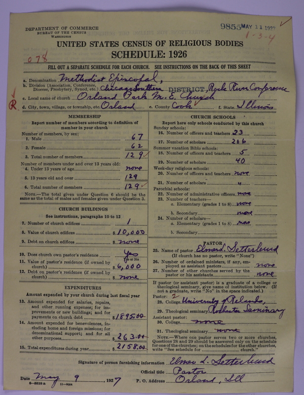 Scan of Methodist Episcopal Church: 9855