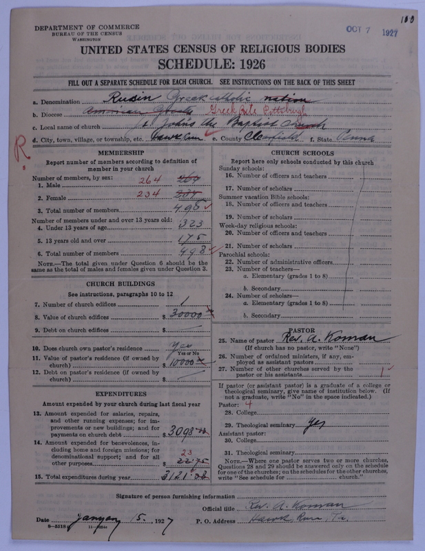 Scan of Roman Catholic Church: 100