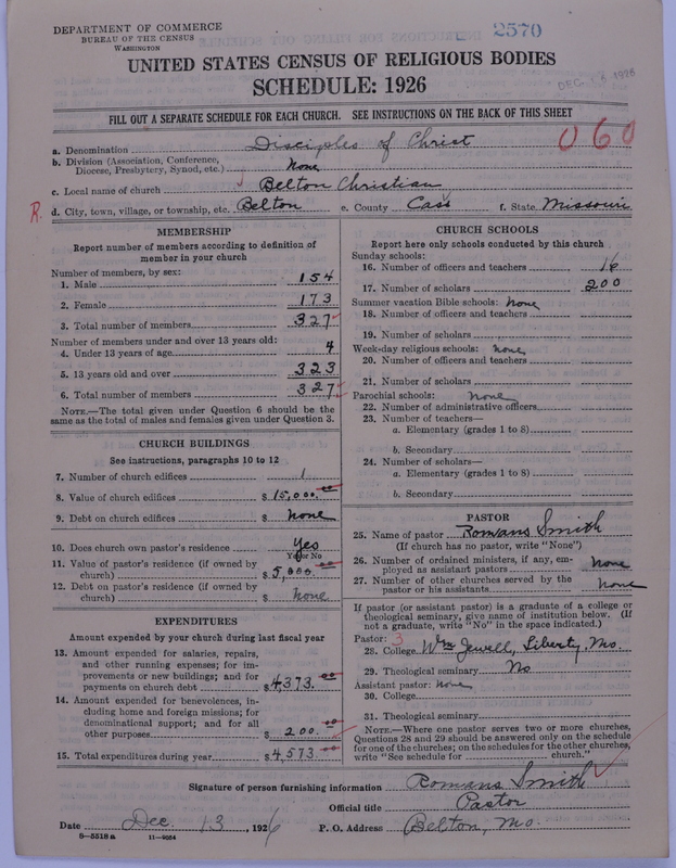 Scan of Disciples of Christ: 2570