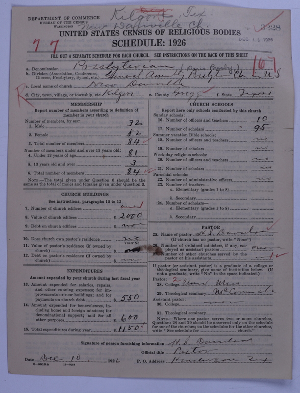 Scan of Presbyterian Church in the United States: 3228