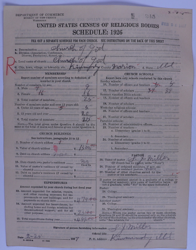 Scan of Church of God (Headquarters, Anderson, Ind.): 245