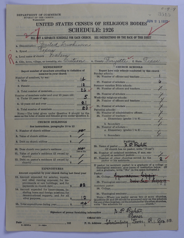 Scan of United Lutheran Church in America: 3515