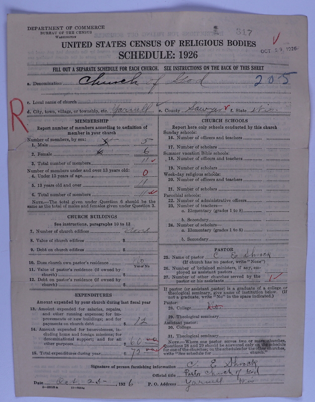 Scan of Church of God (Headquarters, Anderson, Ind.): 317