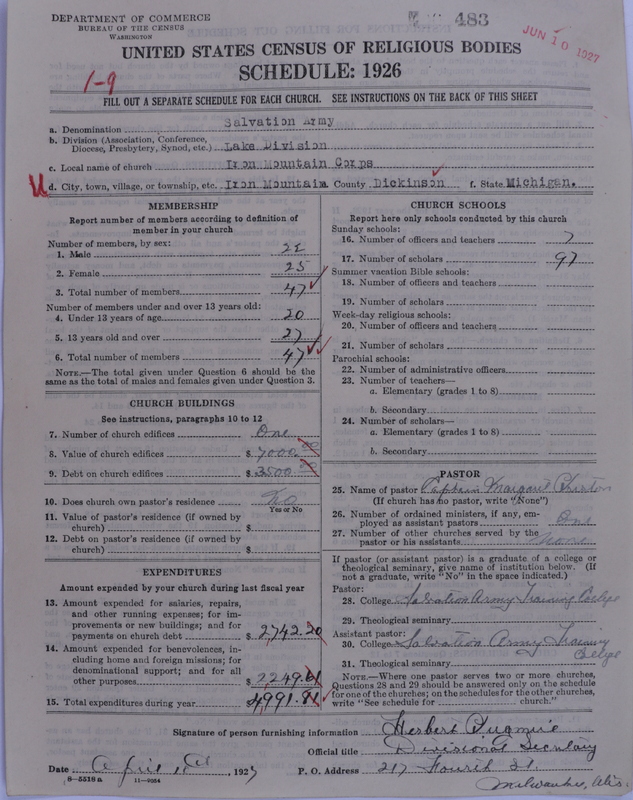 Scan of Salvation Army: 483