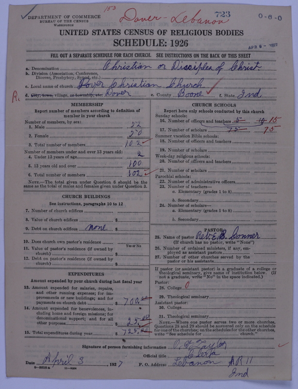 Scan of Disciples of Christ: 723