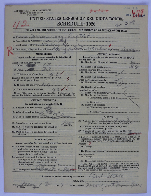 Scan of Landmark Baptist of America: 679