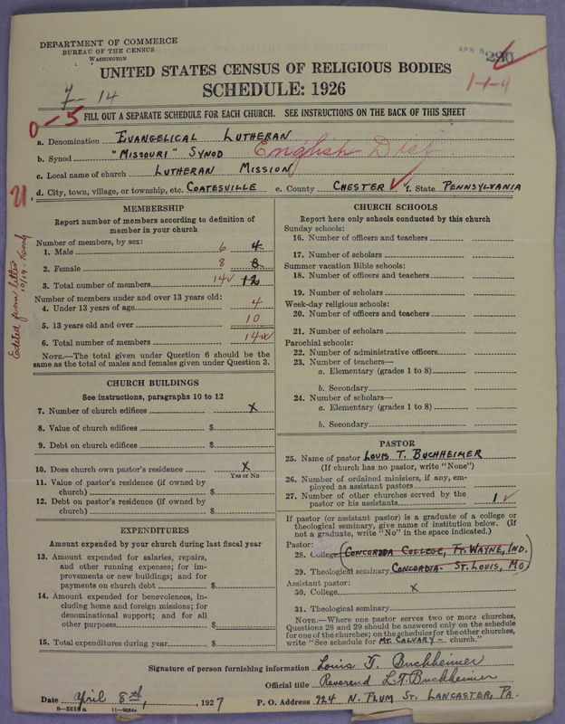 Scan of Evangelical Lutheran Synodical Conference of America: Evangelical Lutheran Synod of Missouri, Ohio, and Other States: 290