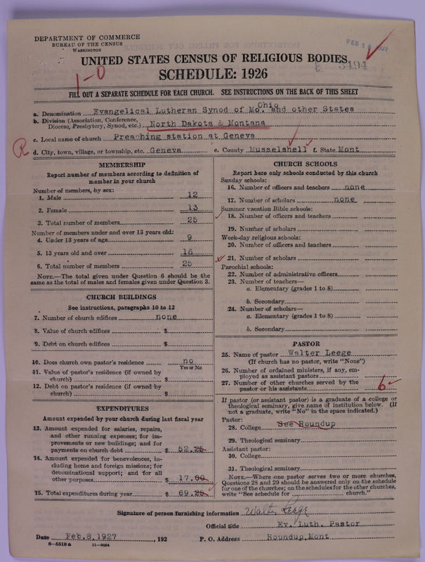 Scan of Evangelical Lutheran Synodical Conference of America: Evangelical Lutheran Synod of Missouri, Ohio, and Other States: 3494