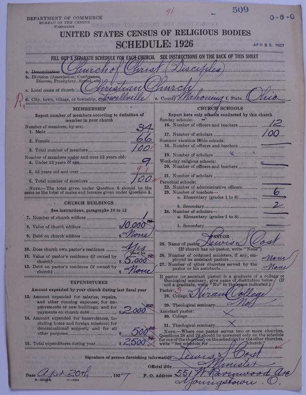 Scan of Disciples of Christ: 509