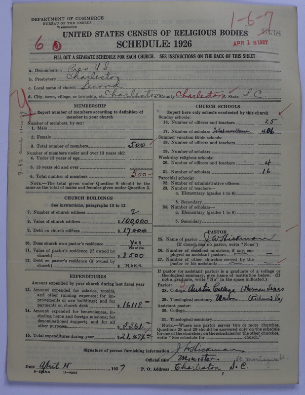 Scan of Presbyterian Church in the United States: 1338