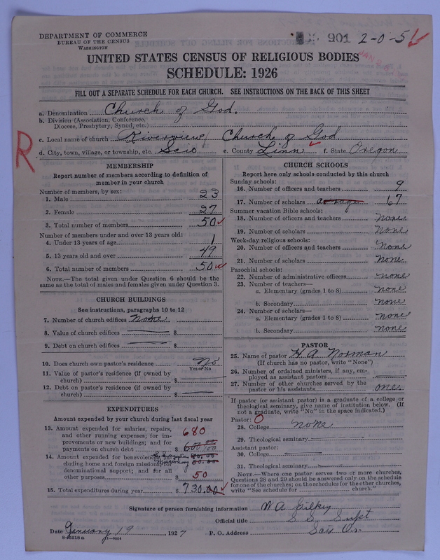 Scan of Church of God (Headquarters, Anderson, Ind.): 901