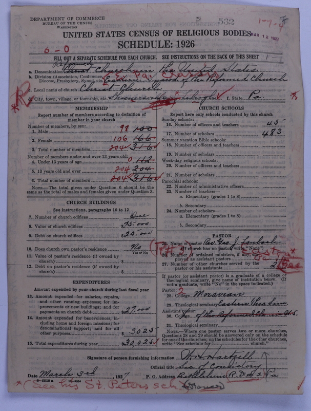Scan of Reformed Church in the United States: 531