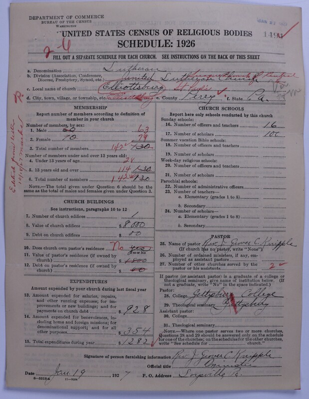 Scan of United Lutheran Church in America: 1494