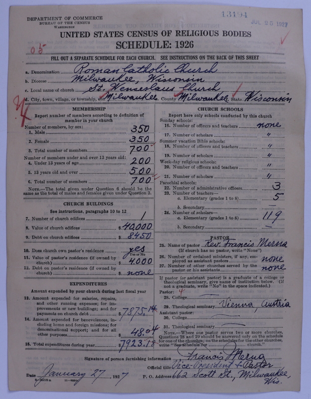Scan of Roman Catholic Church: 13194