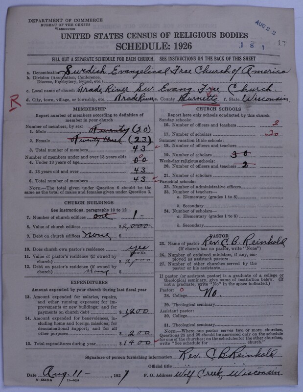 Scan of Swedish Evangelical Free Church of the United States of America: 17