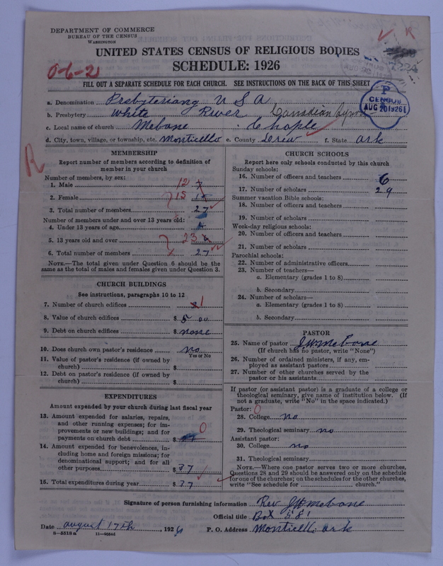 Scan of Presbyterian Church in the United States of America: 7224