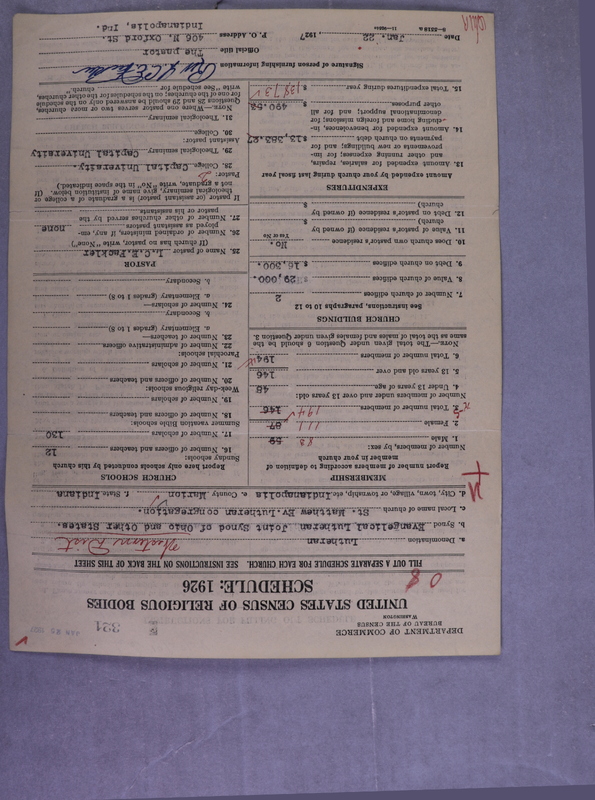 Scan of Synod of the Reformed Presbyterian Church of North America: 321
