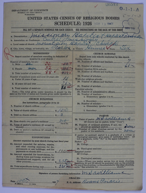 Scan of Negro Baptists: 20512