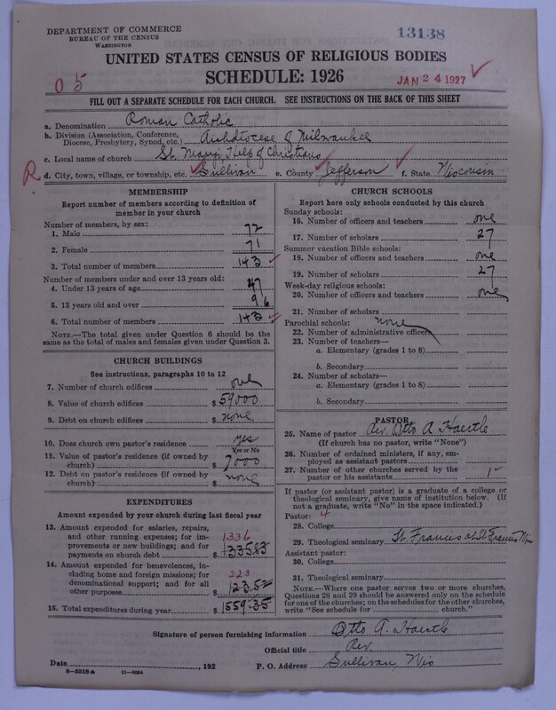 Scan of Roman Catholic Church: 13138