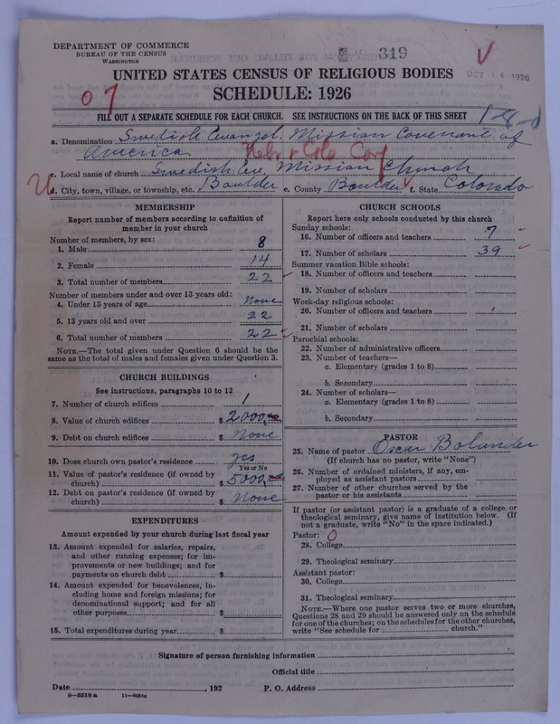 Scan of Swedish Evangelical Mission Covenant of America: 319