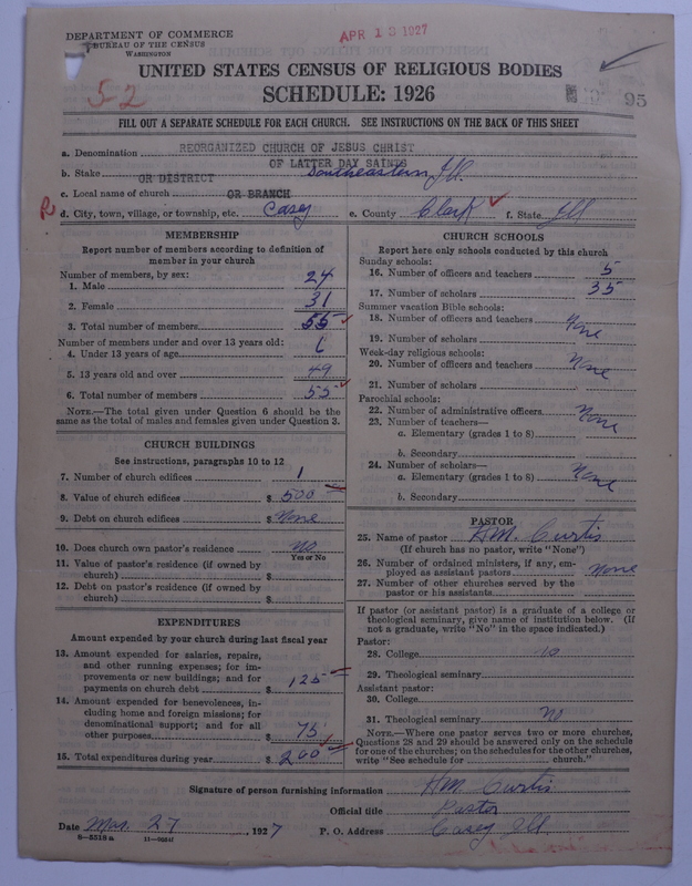 Scan of Reorganized Church of Jesus Christ of Latter Day Saints: 95
