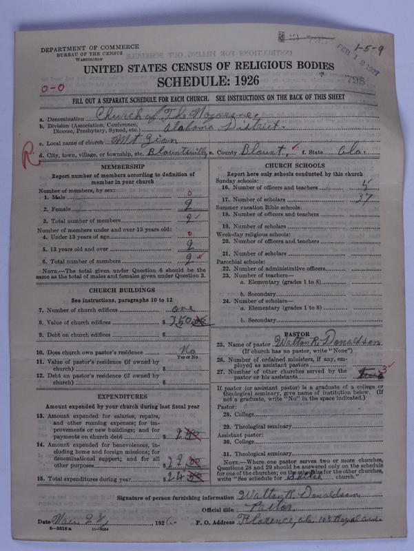 Scan of Church of the Nazarene: 798
