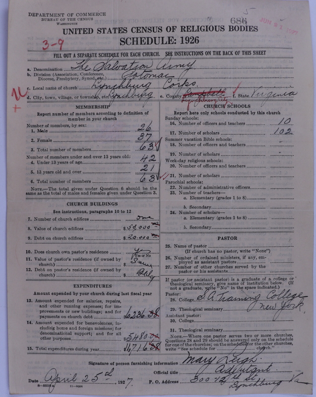 Scan of Salvation Army: 685