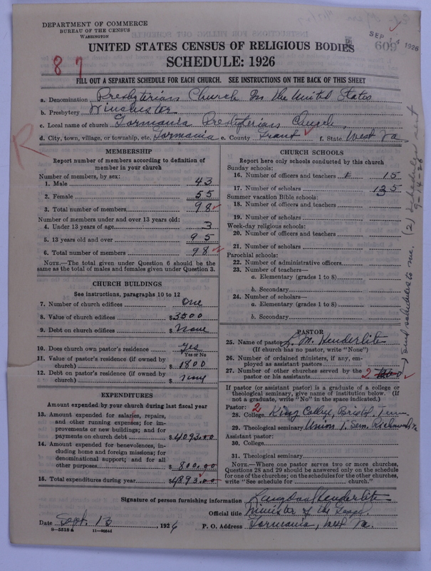Scan of Presbyterian Church in the United States: 609