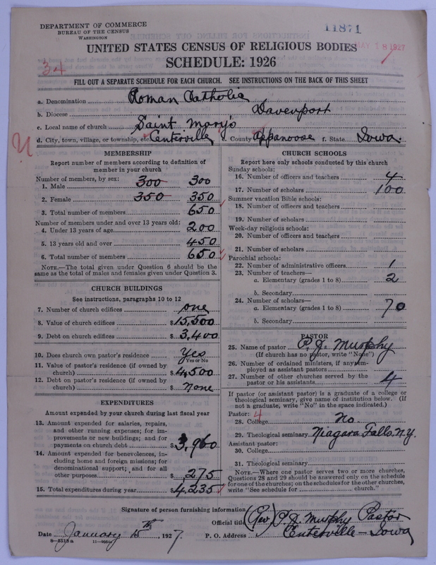 Scan of Roman Catholic Church: 11871