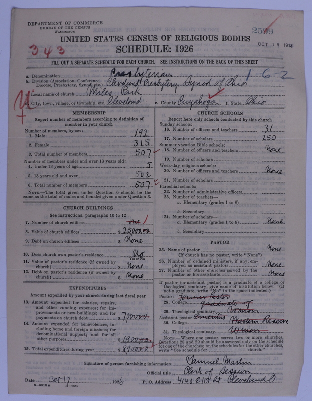 Scan of Presbyterian Church in the United States of America: 2699