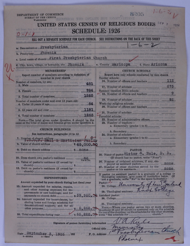 Scan of Presbyterian Church in the United States of America: 8205