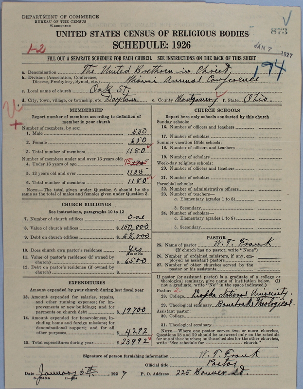 Scan of Church of the United Brethren in Christ: 873