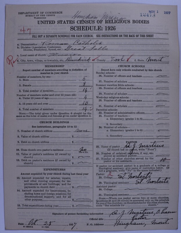 Scan of Roman Catholic Church: 12478