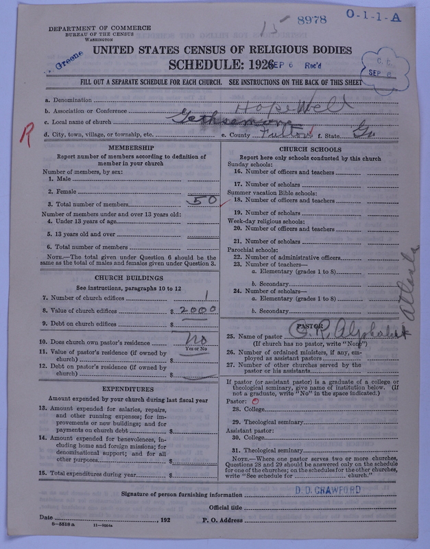 Scan of Negro Baptists: 8978